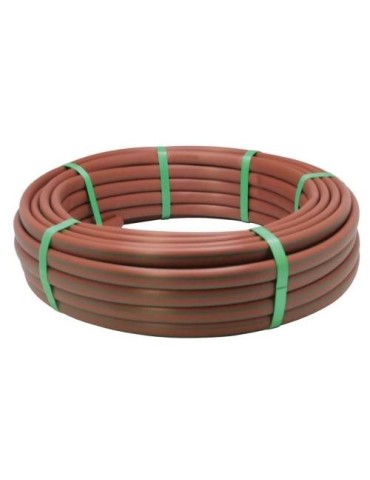 TUBERIA 16MM LISA 0.35 CM ROLLO 25M MARRON C4372