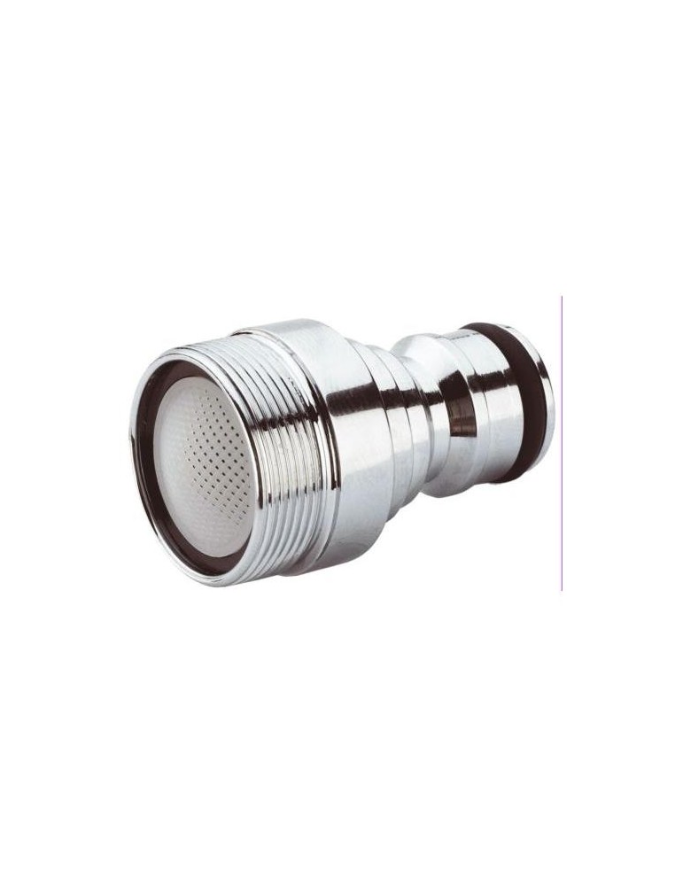 ADAPTADOR MANGUERA ROSCA METRICA MACHO 24/100