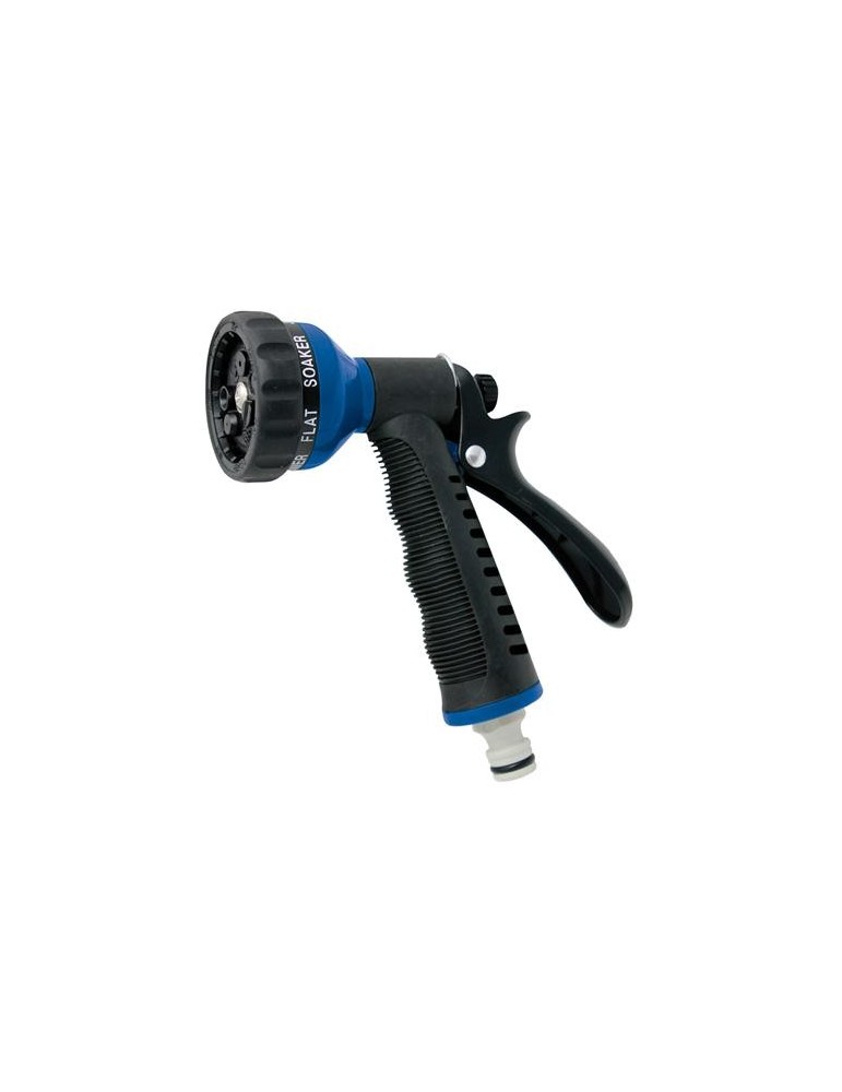 PISTOLA ABS 7 FORMAS DE RIEGO AZUL C2079A