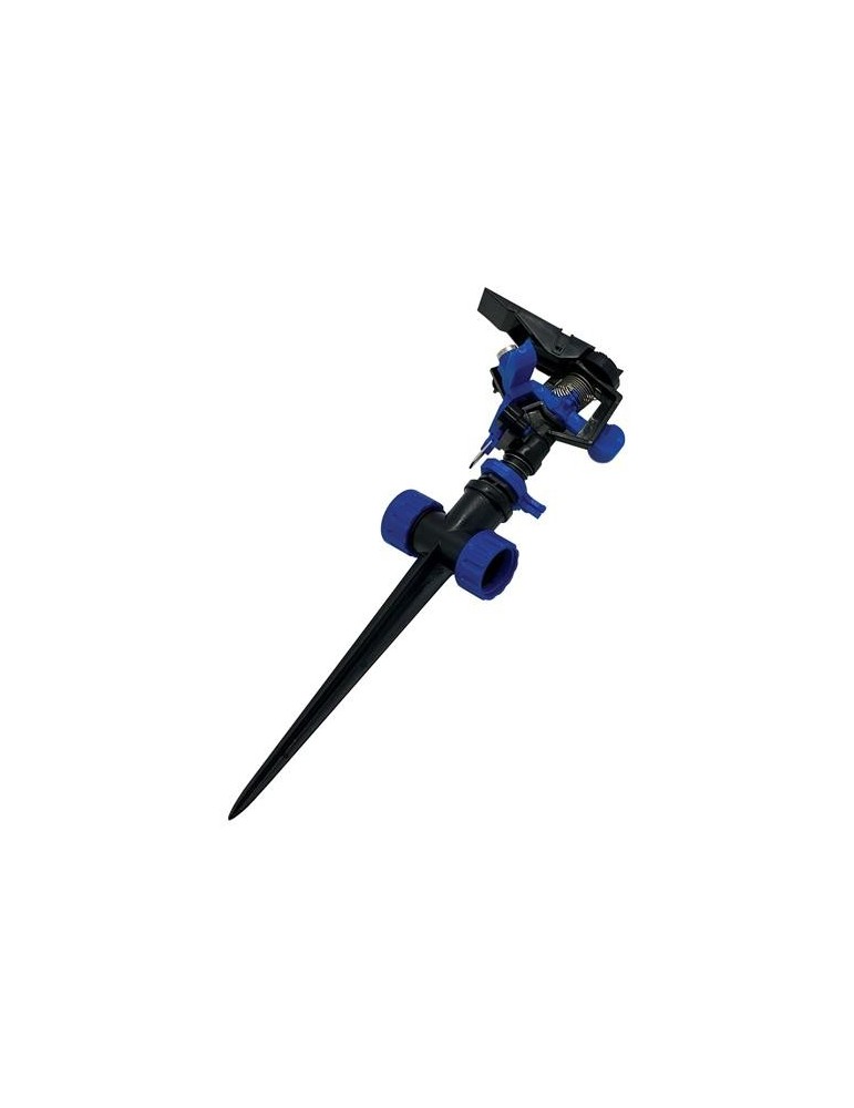 ASPERSOR DE IMPACTO DE DOBLE SALIDA C/ PINCHO 1/2"