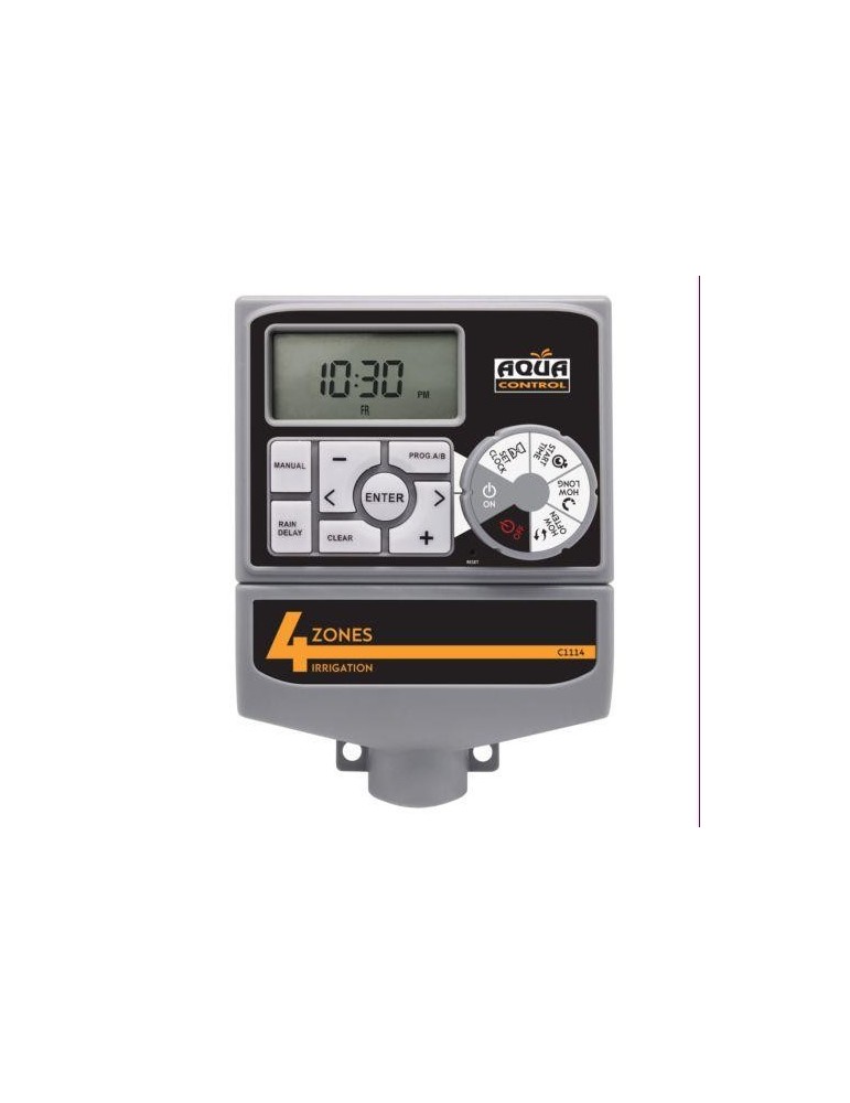 PROGRAMADOR ELECTRONICO 4 ESTACIONES AQUA CONTROL
