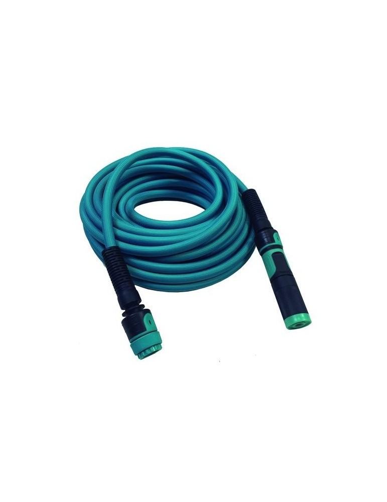 MANGUERA DURALITE 15 M. + ACC. + LANZA REGADERA