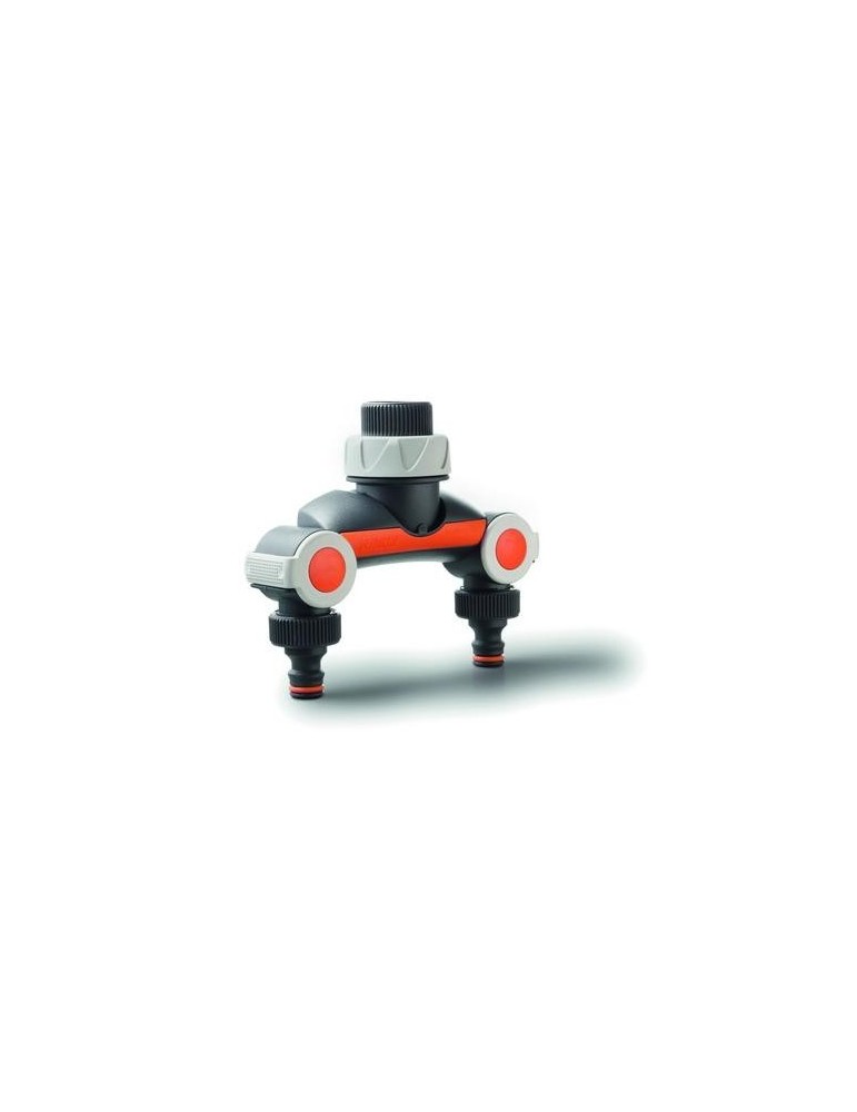 DISTRIBUIDOR DOBLE SALIDA DOBLE REGULACION 3/4"