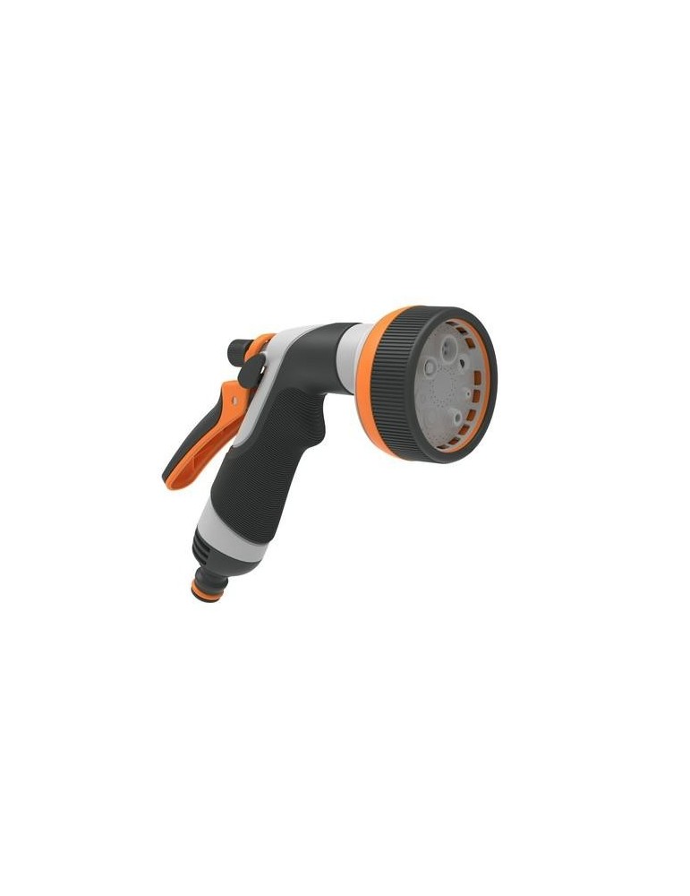 PISTOLA DE RIEGO 8 JET CON EMPÑADURA GOMA