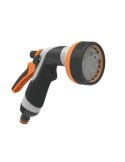 PISTOLA DE RIEGO 8 JET CON EMPÑADURA GOMA