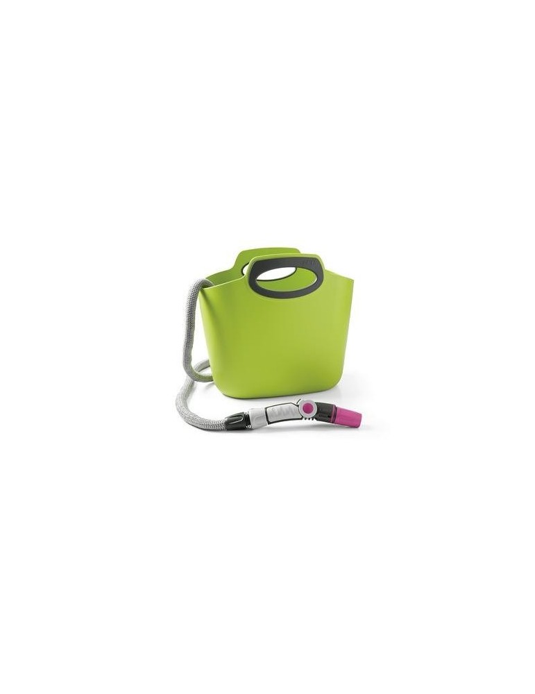 KIT MANGUERA BOLSA EXTENSIBLE 30M LIMA AQUAPOP