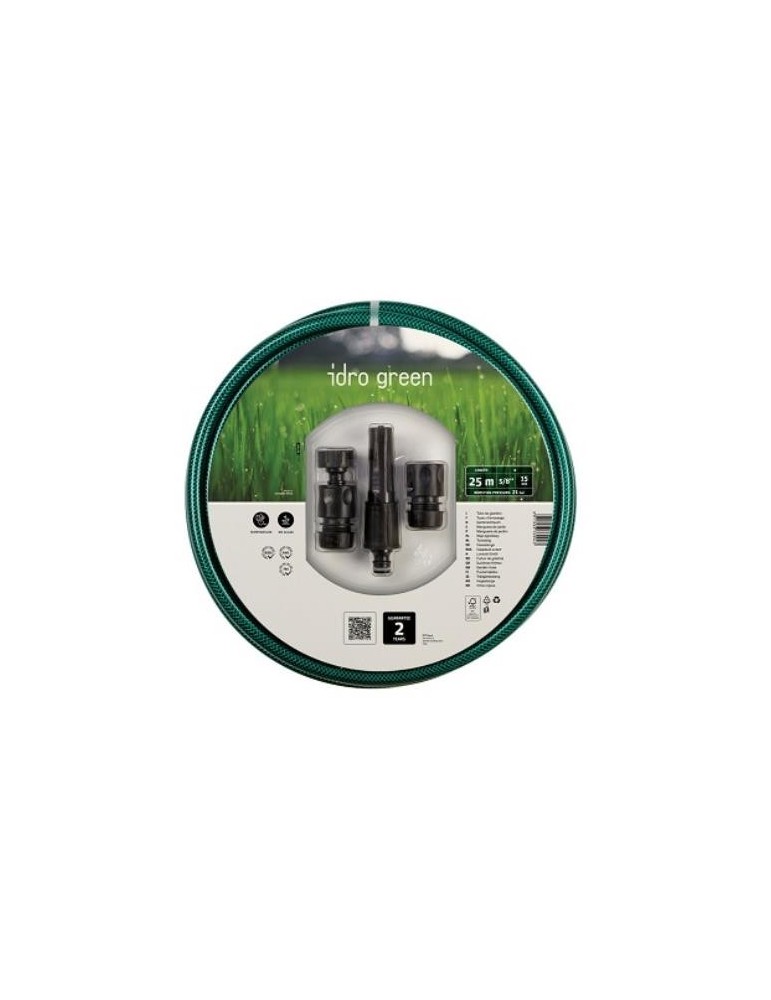 MANGUERA IDRO GREEN KIT 15MM X 25M 23115251
