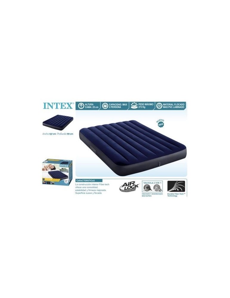 CAMA HINCHABLE 137X191X25CM CLASSIC DOWNY 64758