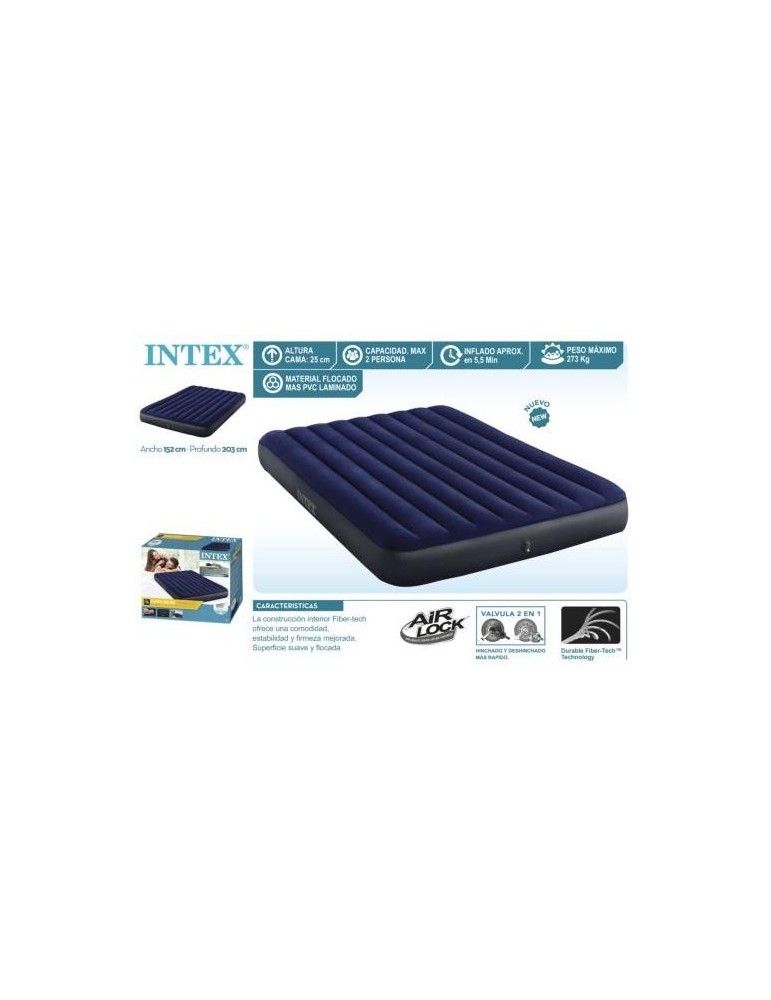 CAMA HINCHABLE 152X203X25CM CLASSIC DOWNY 64759