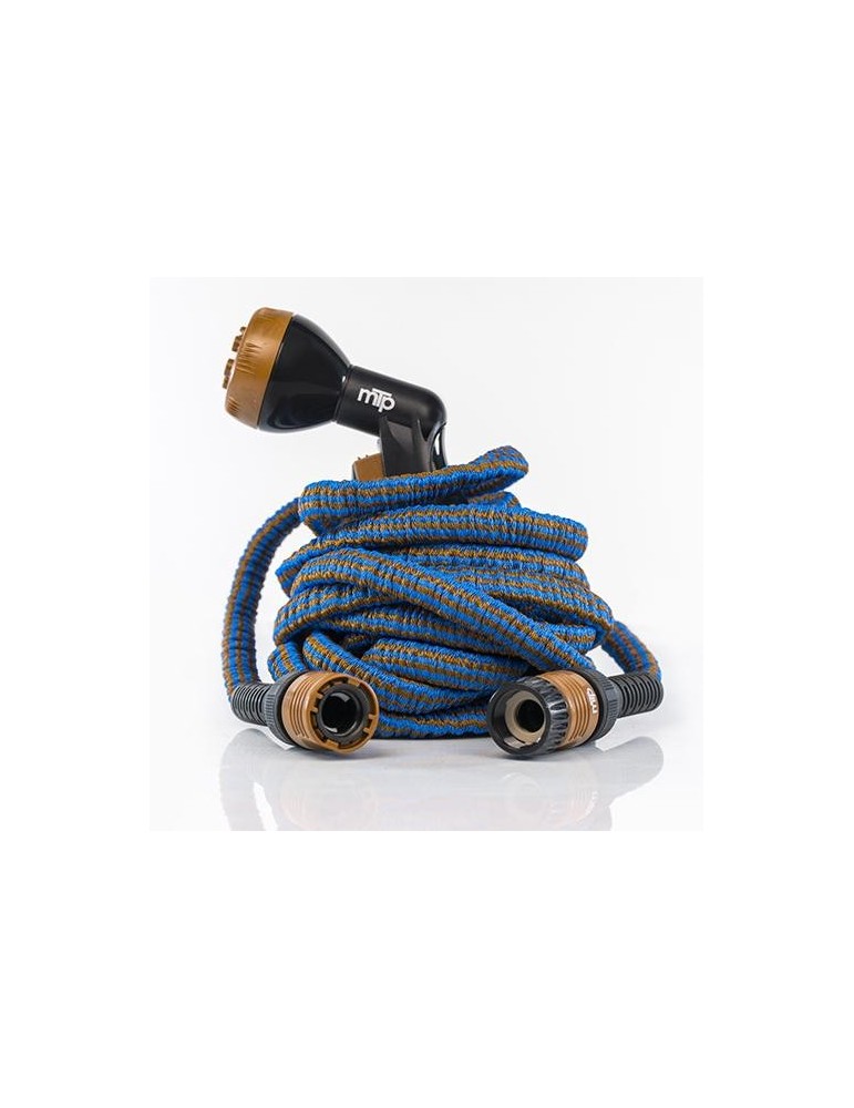 MANGUERA EXTENSIBLE WALLY 7,5 BRONCE/CELESTE