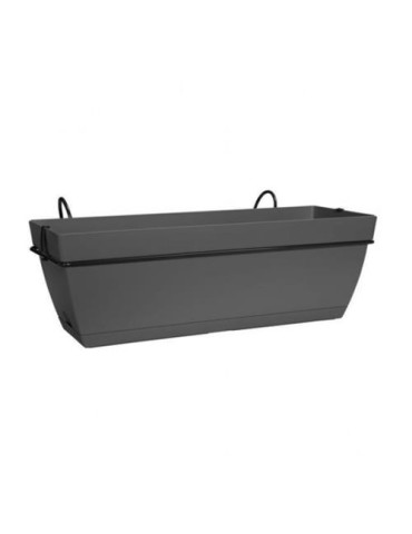 MACETA PARIS BALCONY TROUGH SET 50CM ANTHRACITE