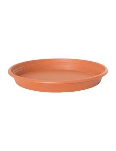PLATO MACETA BALCON REDONDO TERRACOTA 32CM.
