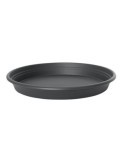 PLATO MACETA BALCON REDONDO ANTRACITA 32CM.