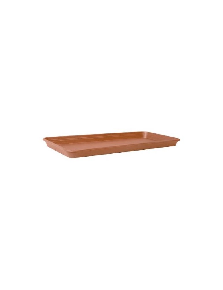 PLATO MACETA BALCON RECTANGULAR TERRACOTA 70CM.