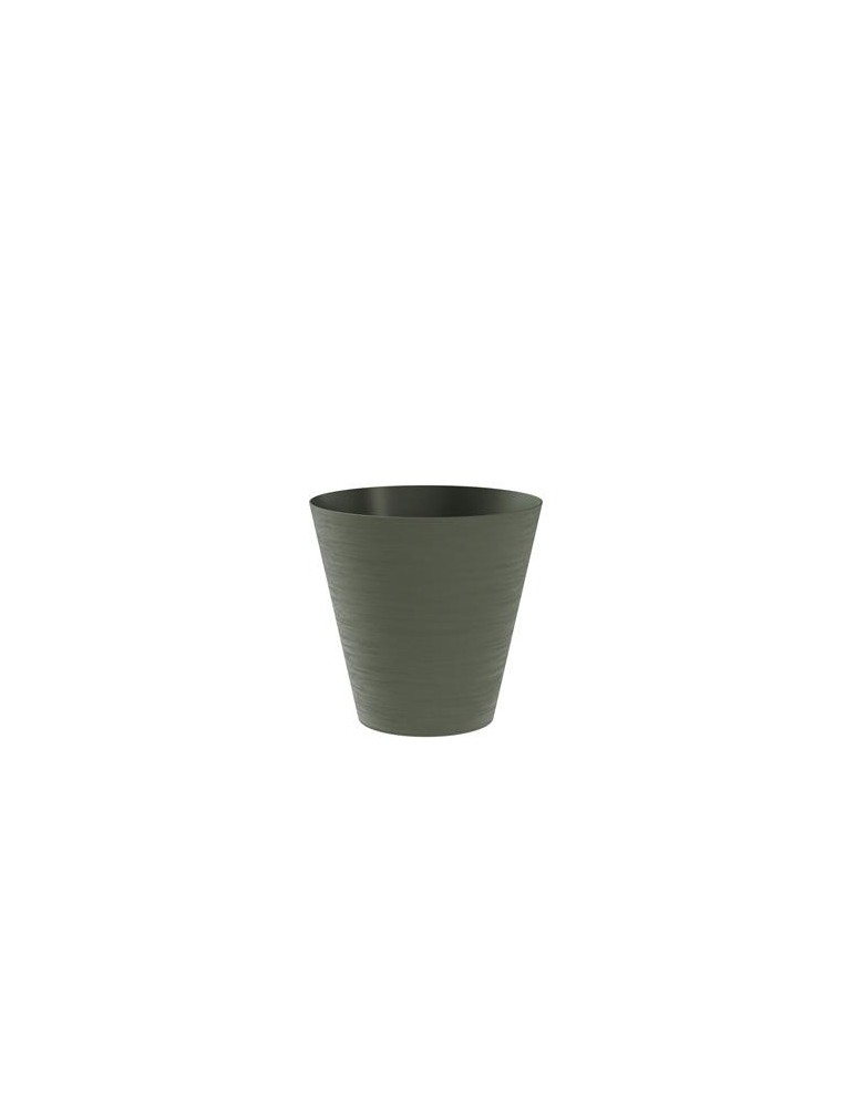 MACETA CON RESERVA DE AGUA 20CM. VERDE  HOOP