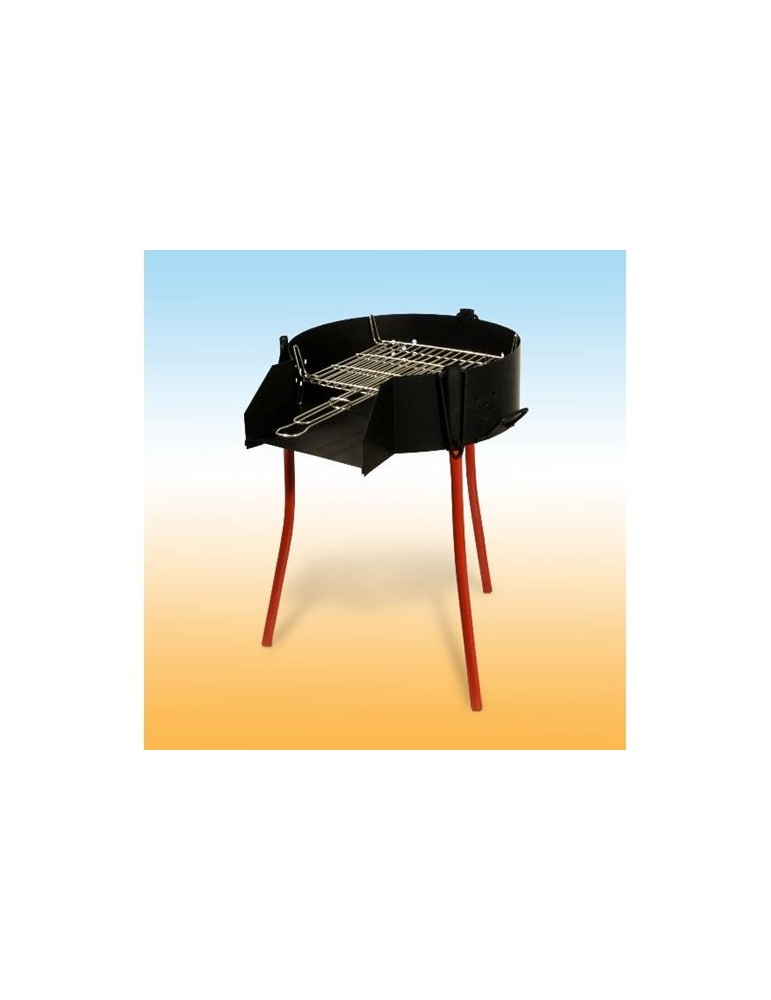 BARBACOA RUSTICA 50+PARRILLA DOBLE 40049