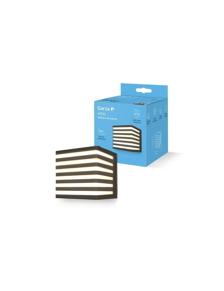 APLIQUE PARED EXTERIOR LED VITO 9W CCT IP65