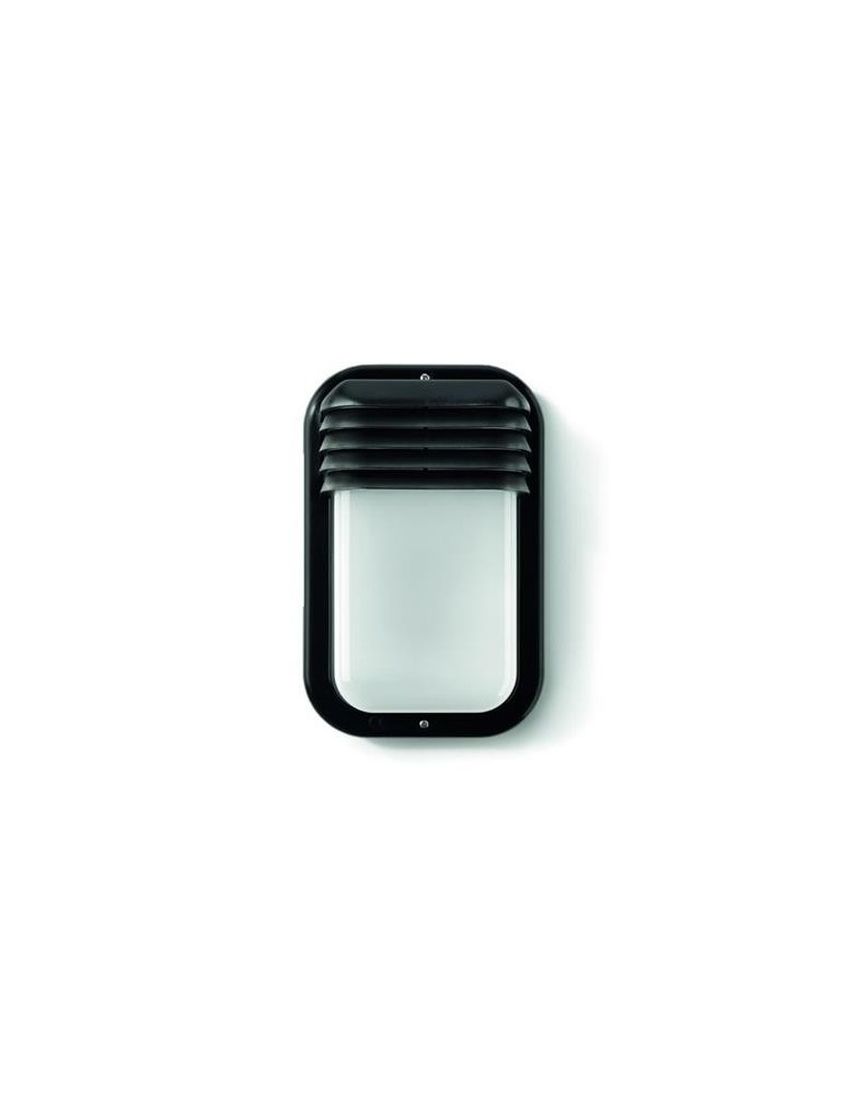 APLIQUE ECOLED VERTICAL E27 18 W. NEGRO 4415G