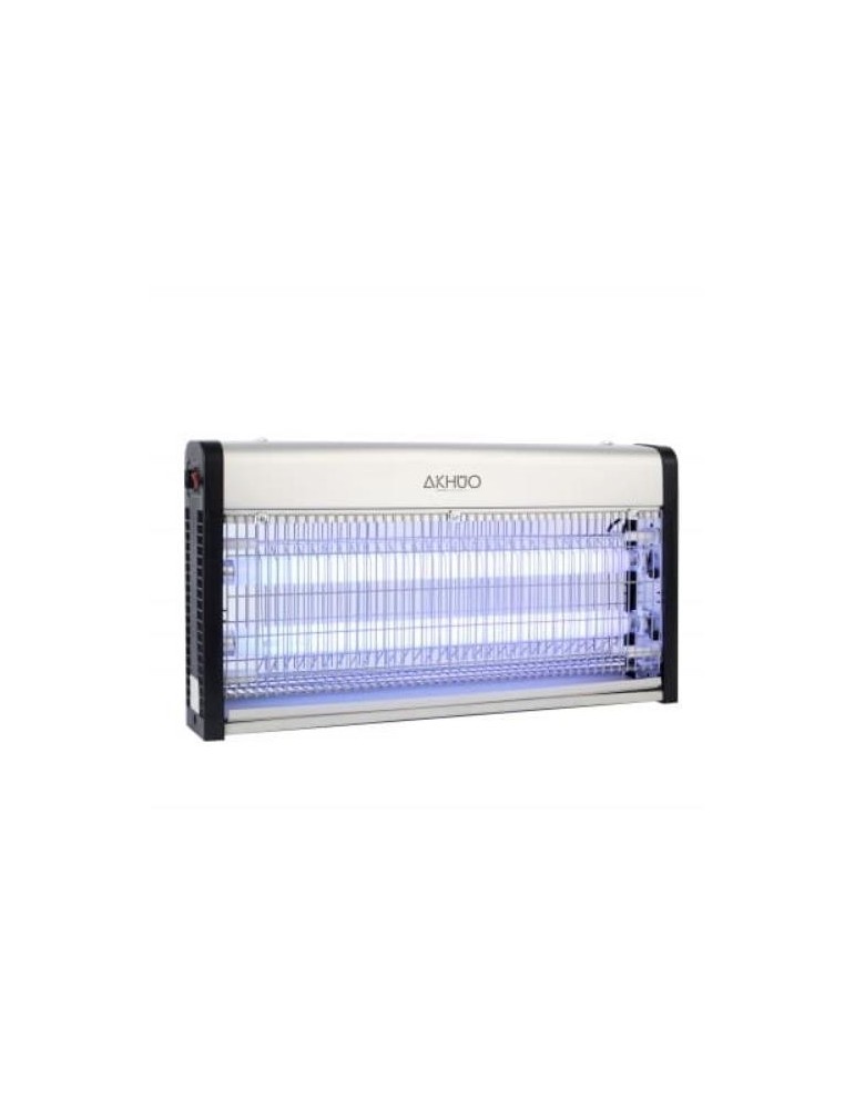 MATA INSECTOS LUZ UV 2X15W 100M2