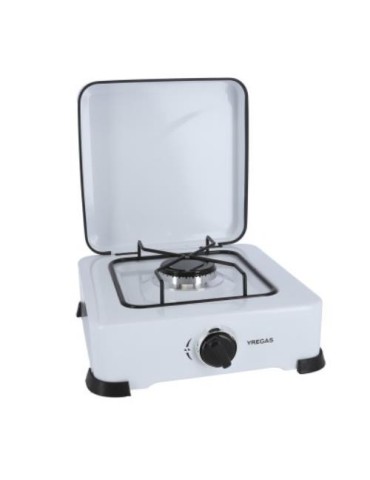 COCINA GAS ESMALTADA BLANCA 1 FUEGO