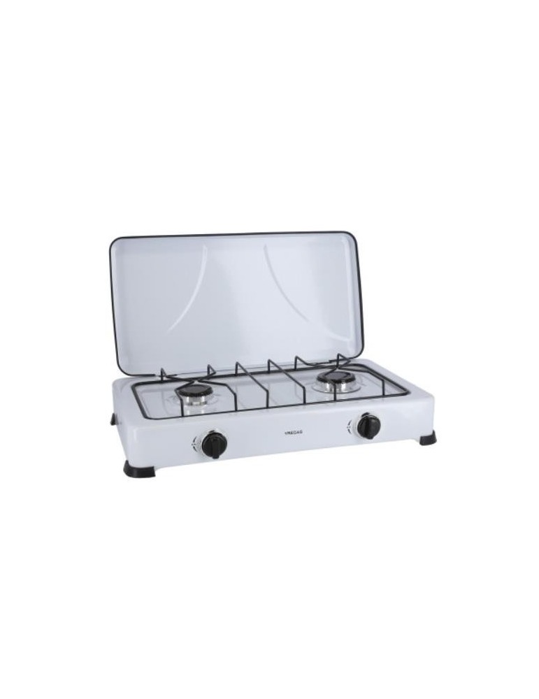 COCINA GAS ESMALTADA BLANCA 2 FUEGOS 34171
