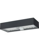 APLIQUE LADRILLO SOLAR 900L, 6W 3000K PARED GRIS