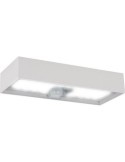 APLIQUE LADRILLO SOLAR 900LM 6W 3000K PARED BLANCO