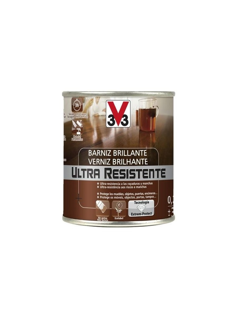 BARNIZ INTERIOR RESIST BRILLANTE 750ML INCOLORO