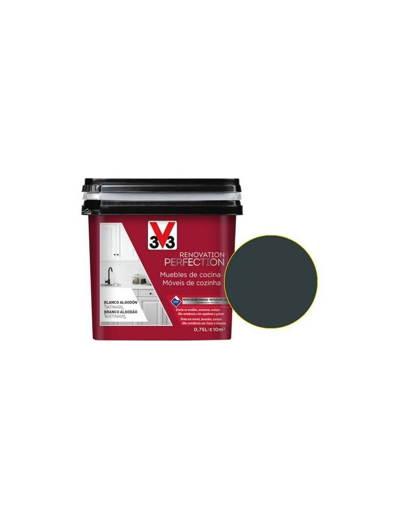 PINTURA RENO PERFECTION COCINAS 750ML NEGRO CUARZO