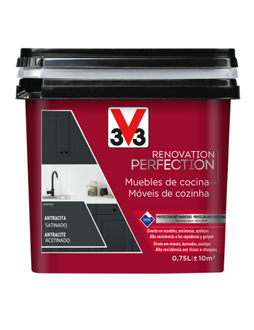 PINTURA RENO PERFECTION COCINAS 2L ANTRACITA