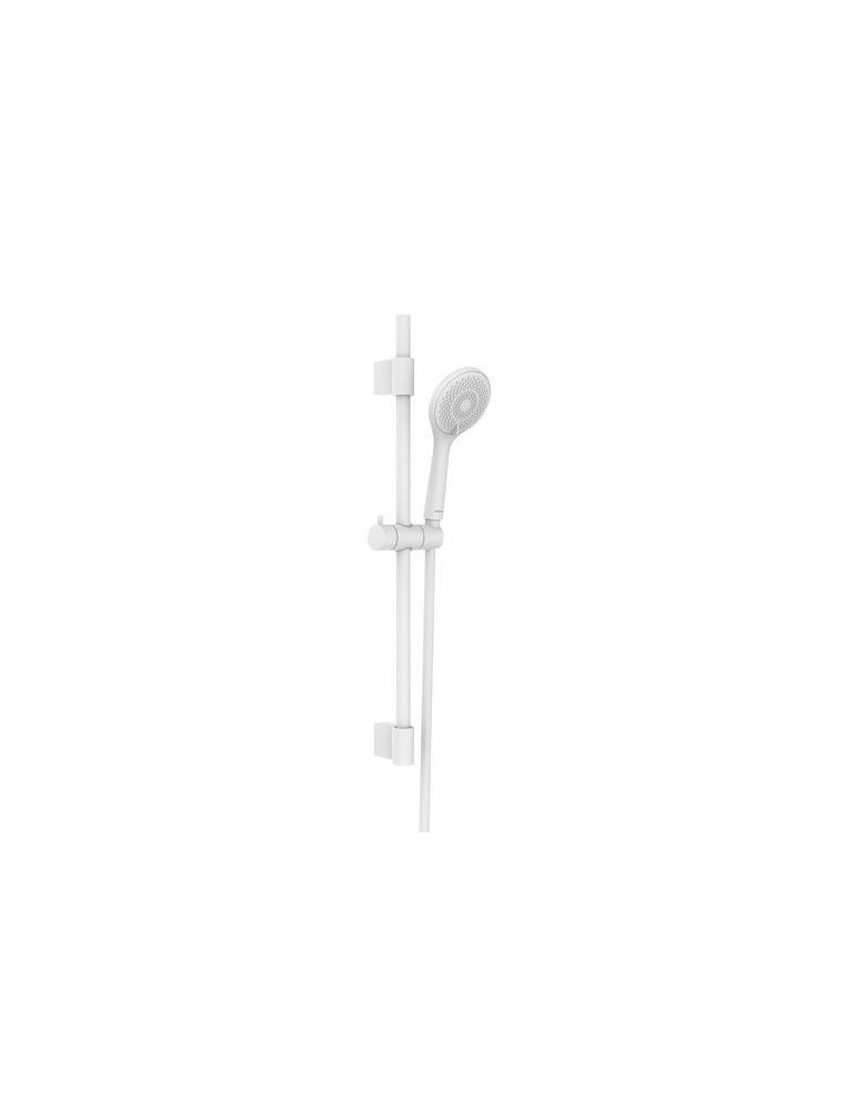 SET BARRA DUCHA ACERO INOXDA 70CM BLANCO 24916100