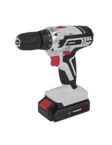 TALADRO BATERIA  20V.1,3AH.2 VELOCIDADES POWC 1071