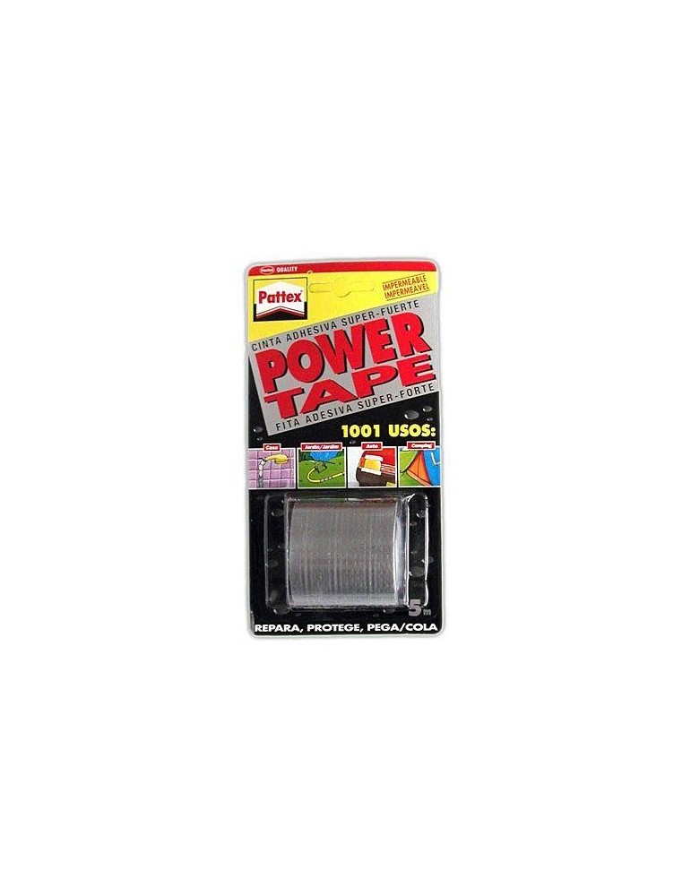 CINTA POWER-TAPE GRIS 50X5 (BL.) 471553