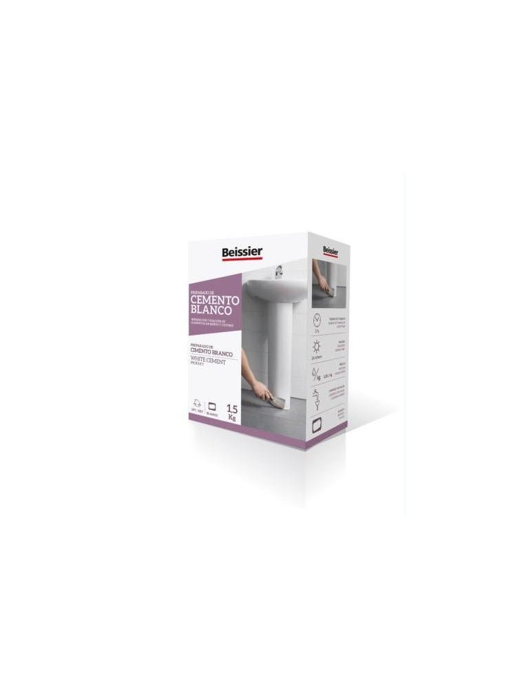 CEMENTO BLANCO     CAJA 1.5KG
