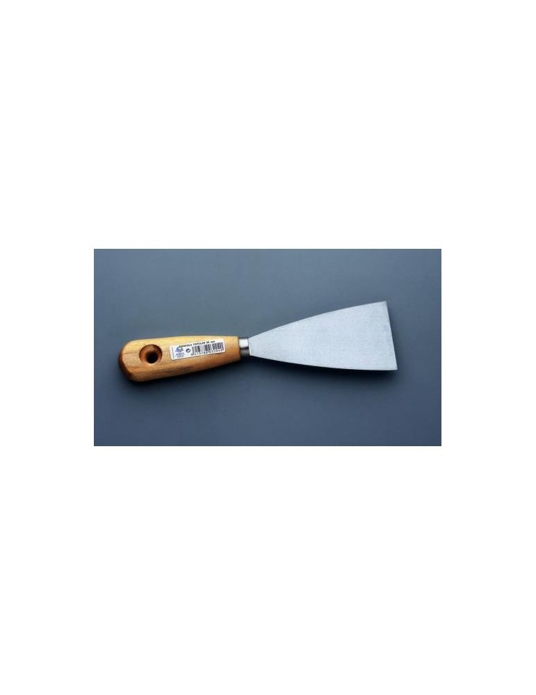 ESPATULA PINTOR  ACERO MANGO MADERA 60 MM