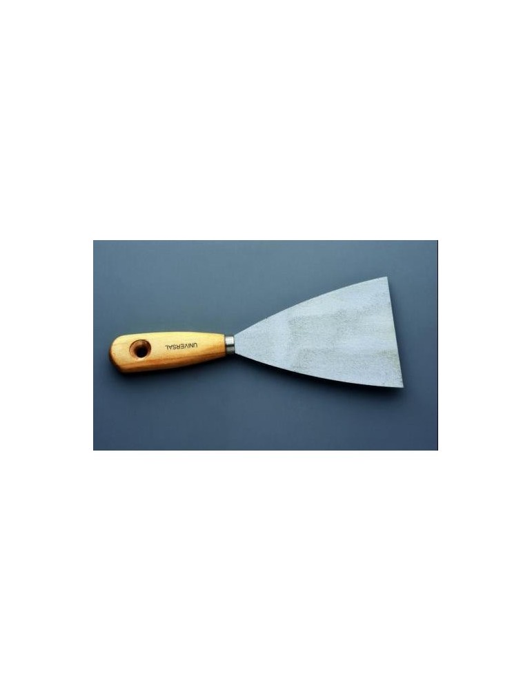 ESPATULA PINTOR  ACERO MANGO MADERA 100 MM