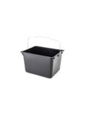 CUBETA GRANDE POLIPROPILENO 31X35 CM NEGRA 6932