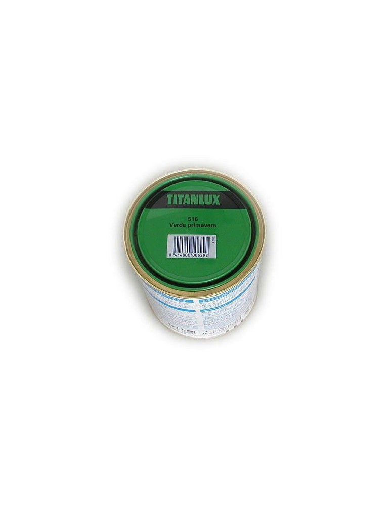 ESMALTE TITANLUX 750 ML. 516 001 VERDE PRIMAVERA