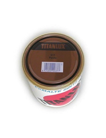 ESMALTE TITANLUX 750 ML. 517 001 PARDO