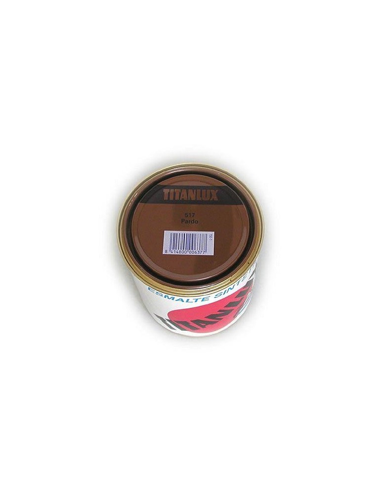 ESMALTE TITANLUX 750 ML. 517 001 PARDO