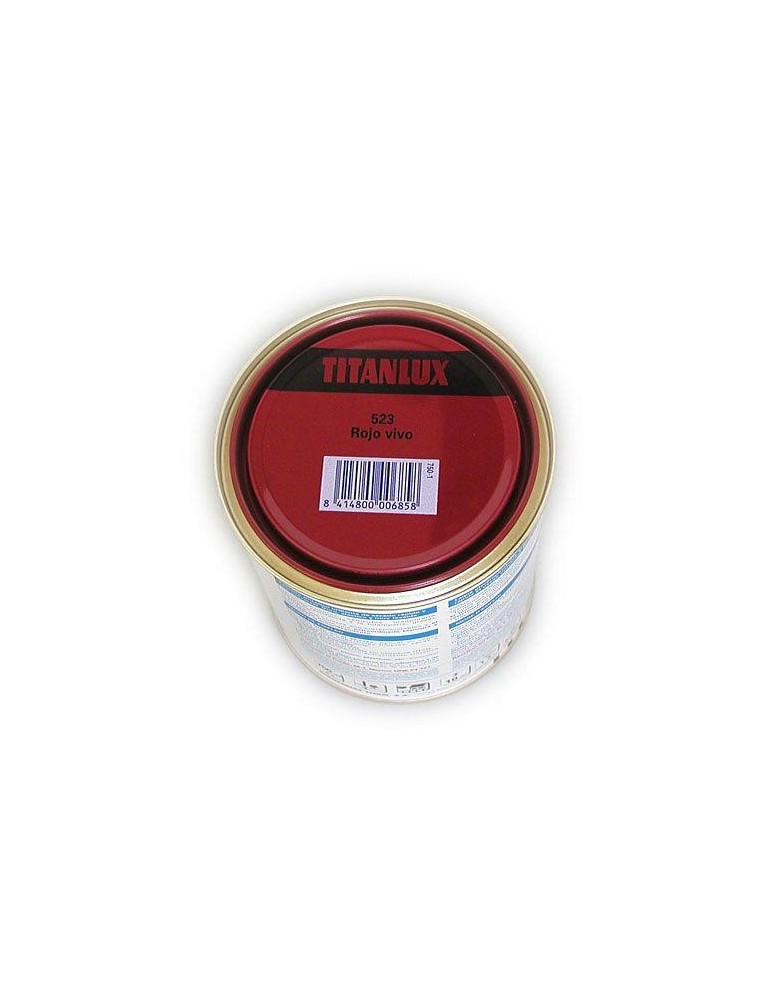 ESMALTE TITANLUX 750 ML. 523 001 ROJO VIVO