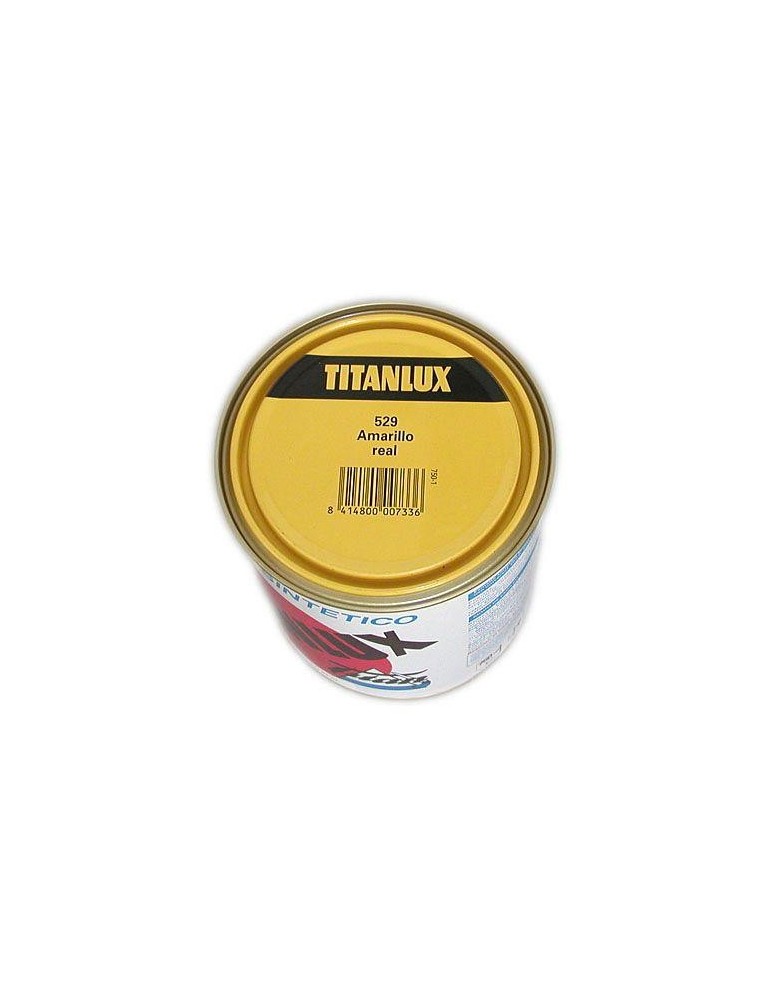 ESMALTE TITANLUX 750 ML. 529 001 AMARILLO REAL