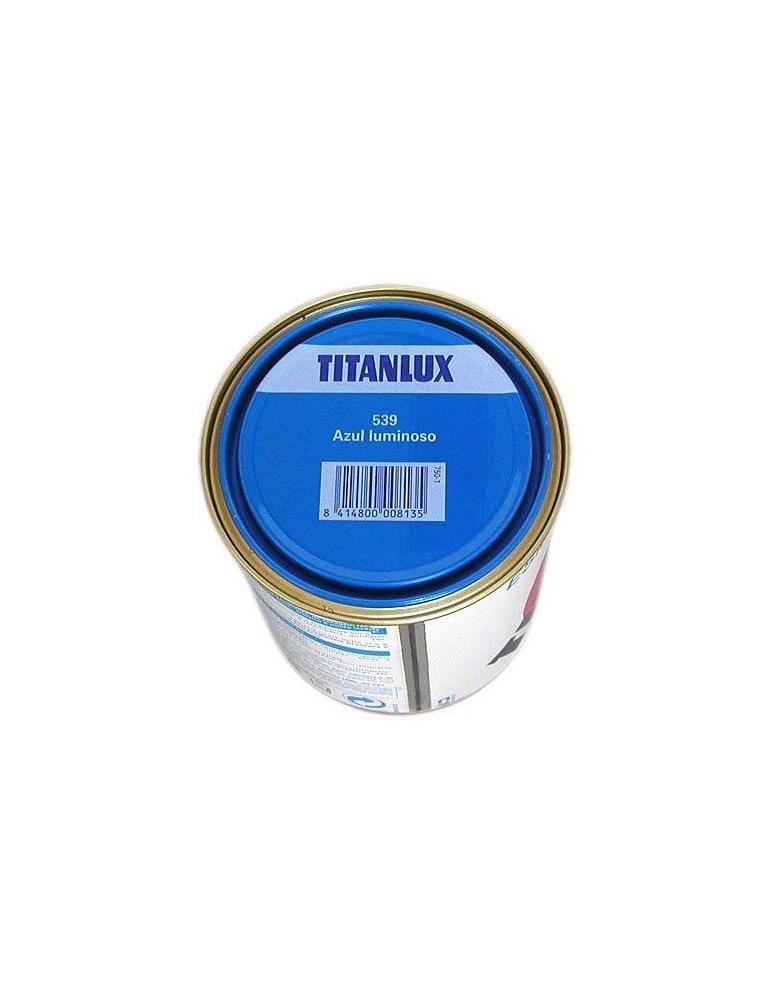 ESMALTE TITANLUX 750 ML. 539 001 AZUL LUMINOSO