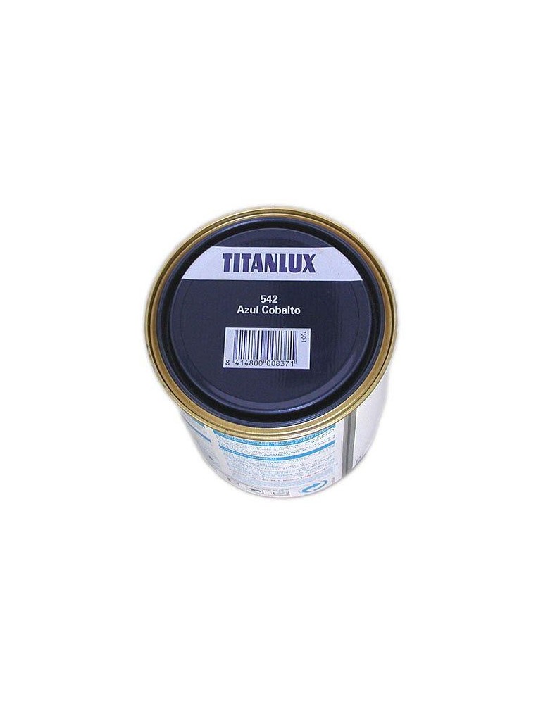 ESMALTE TITANLUX 750 ML. 542 001 AZUL COBA LTD. O