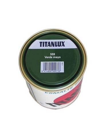ESMALTE TITANLUX 750 ML. 559 001 VERDE MAYO