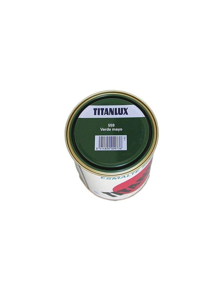 ESMALTE TITANLUX 750 ML. 559 001 VERDE MAYO