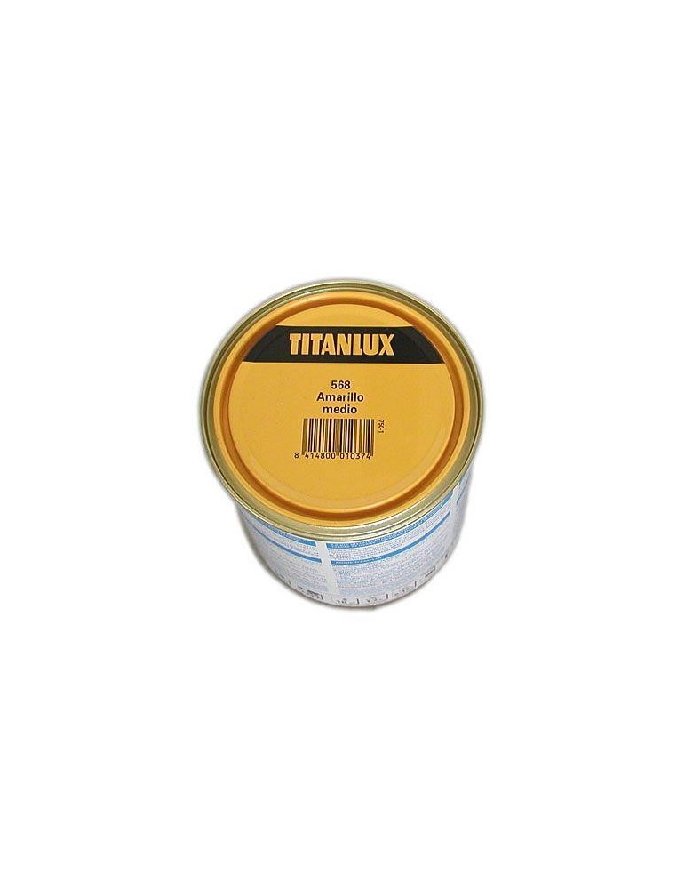 ESMALTE TITANLUX 750 ML. 568 001 AMARILLO MEDIO