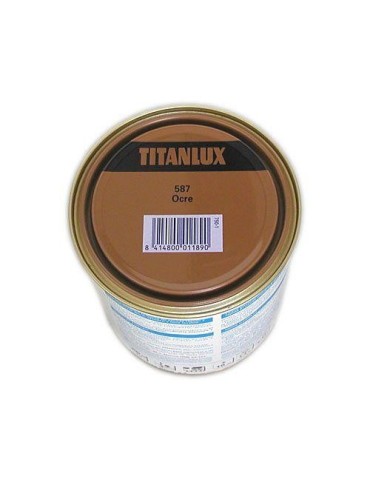 ESMALTE TITANLUX 750 ML. 587 001 OCRE