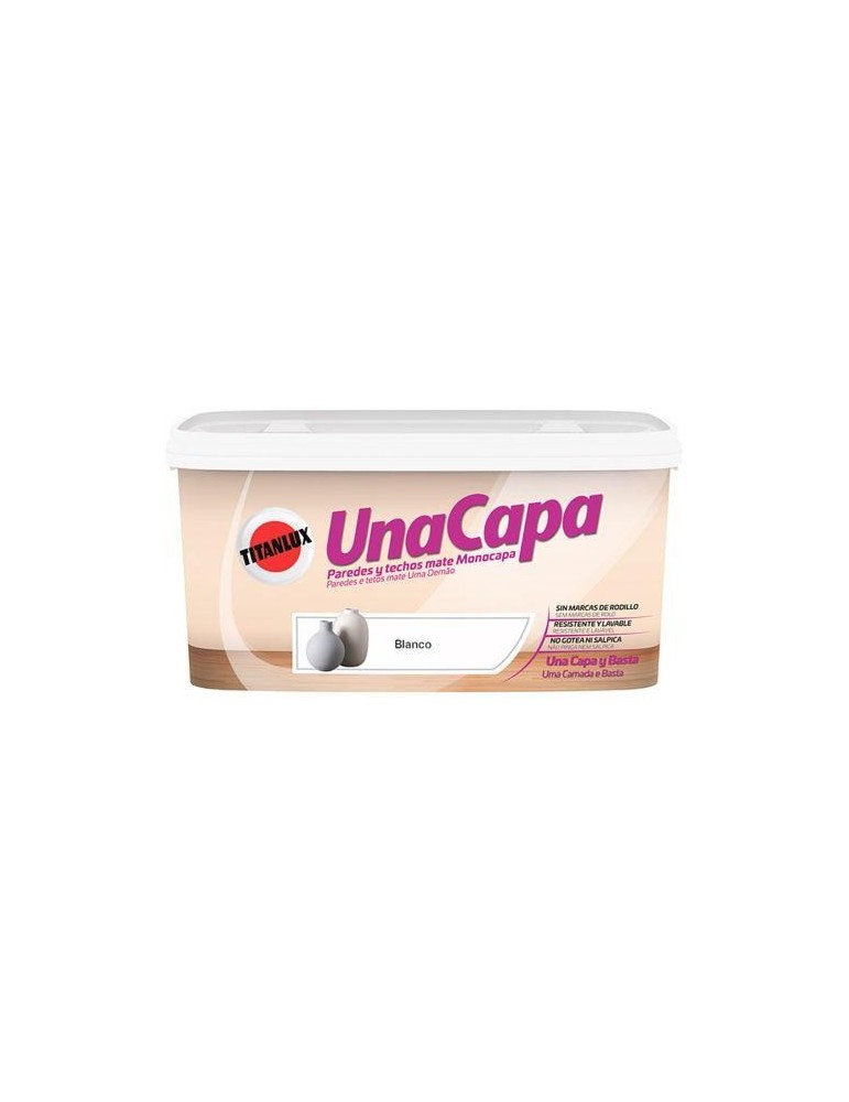 TITAN 1 CAPA BLANCO 4 L.  069000204