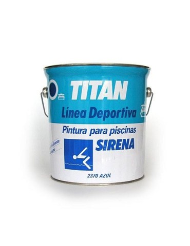 PINTURA PISCINA CLOROCAUCHO SIRENA AZUL 4 L.